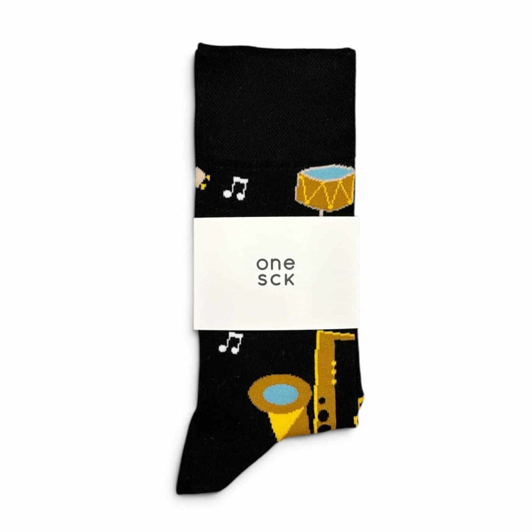 Jazz Club Organic Cotton Socks -Pair Socks