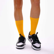 Light Orange Organic Cotton Crew Socks - Twin Socks