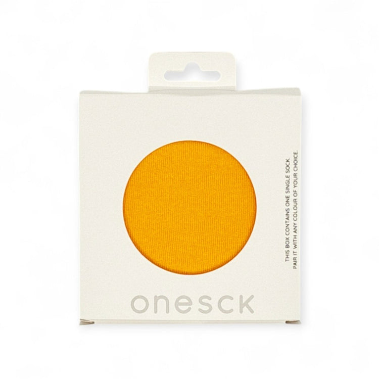 Light Orange Single Sock -Single Socks