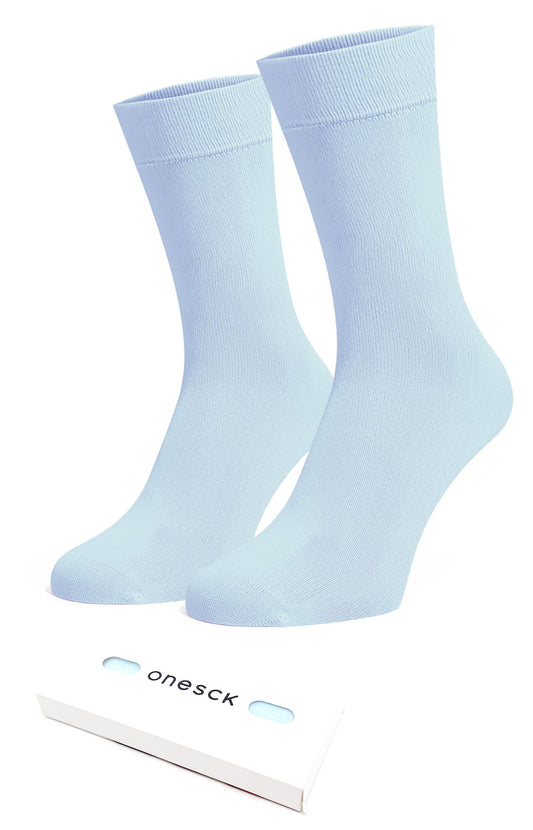 Twin Baby Blue Socks