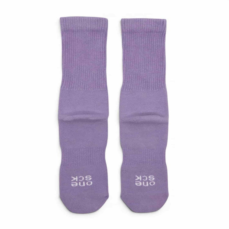 Lilac Ribbed Soft Touch Cotton Socks -Pair Socks