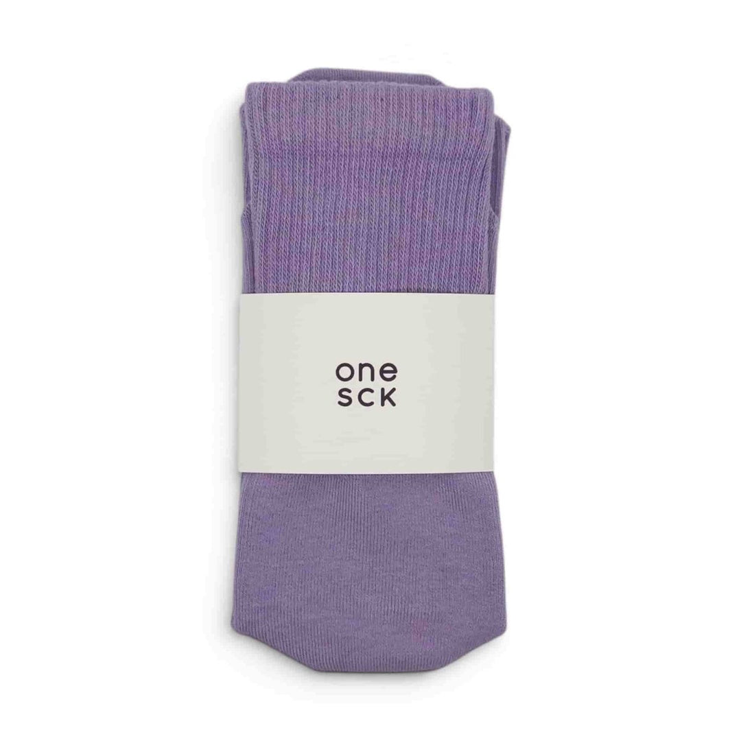 Lilac Ribbed Soft Touch Cotton Socks -Pair Socks