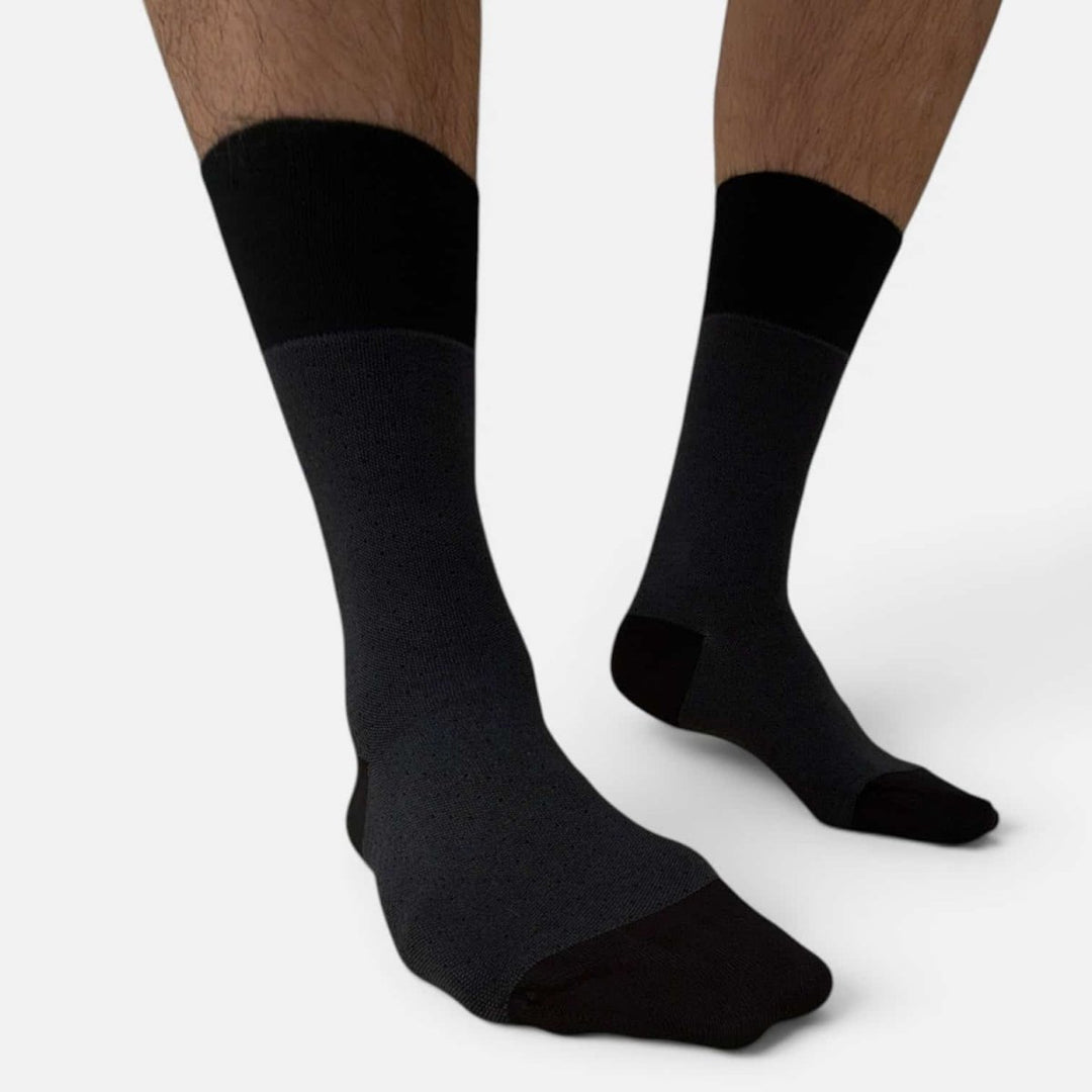Men’s Bamboo &amp; Organic Cotton Dress Socks – 3 Pack -Pair Socks