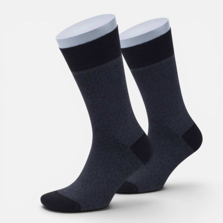 Men’s Bamboo & Organic Cotton Dress Socks – 3 Pack -Pair Socks
