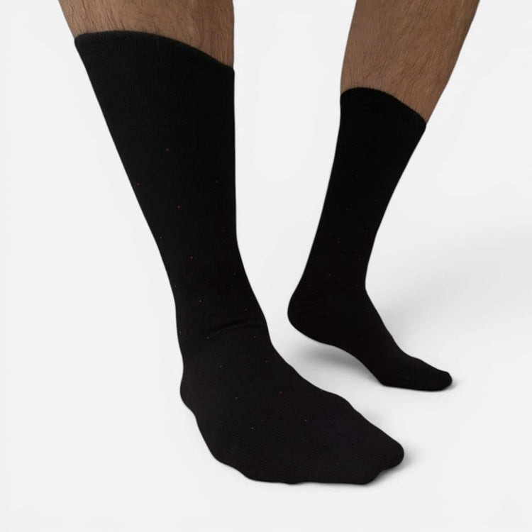 Men’s Bamboo & Organic Cotton Dress Socks – 3 Pack -Pair Socks