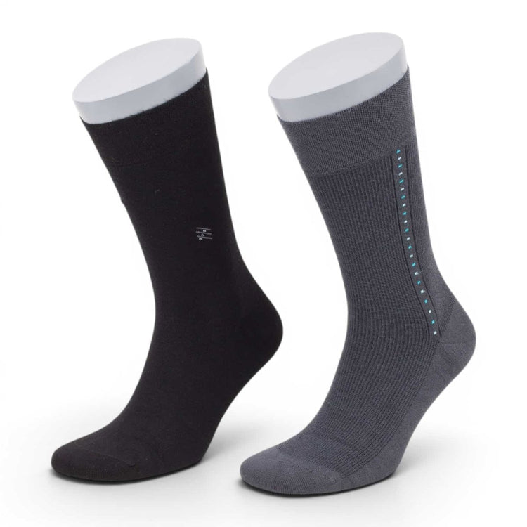Men’s Bamboo & Organic Cotton Dress Socks – 6 Pair Gift Box -Pair Socks