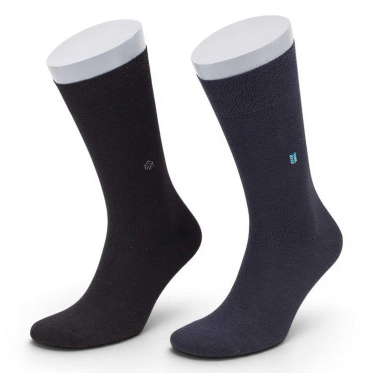 Men’s Bamboo & Organic Cotton Dress Socks – 6 Pair Gift Box -Pair Socks
