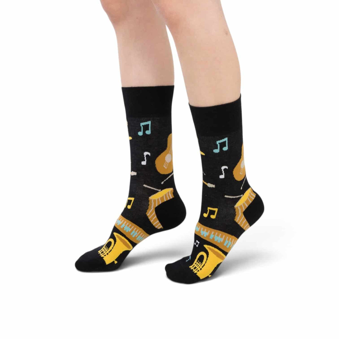Jazz Club Organic Cotton Socks