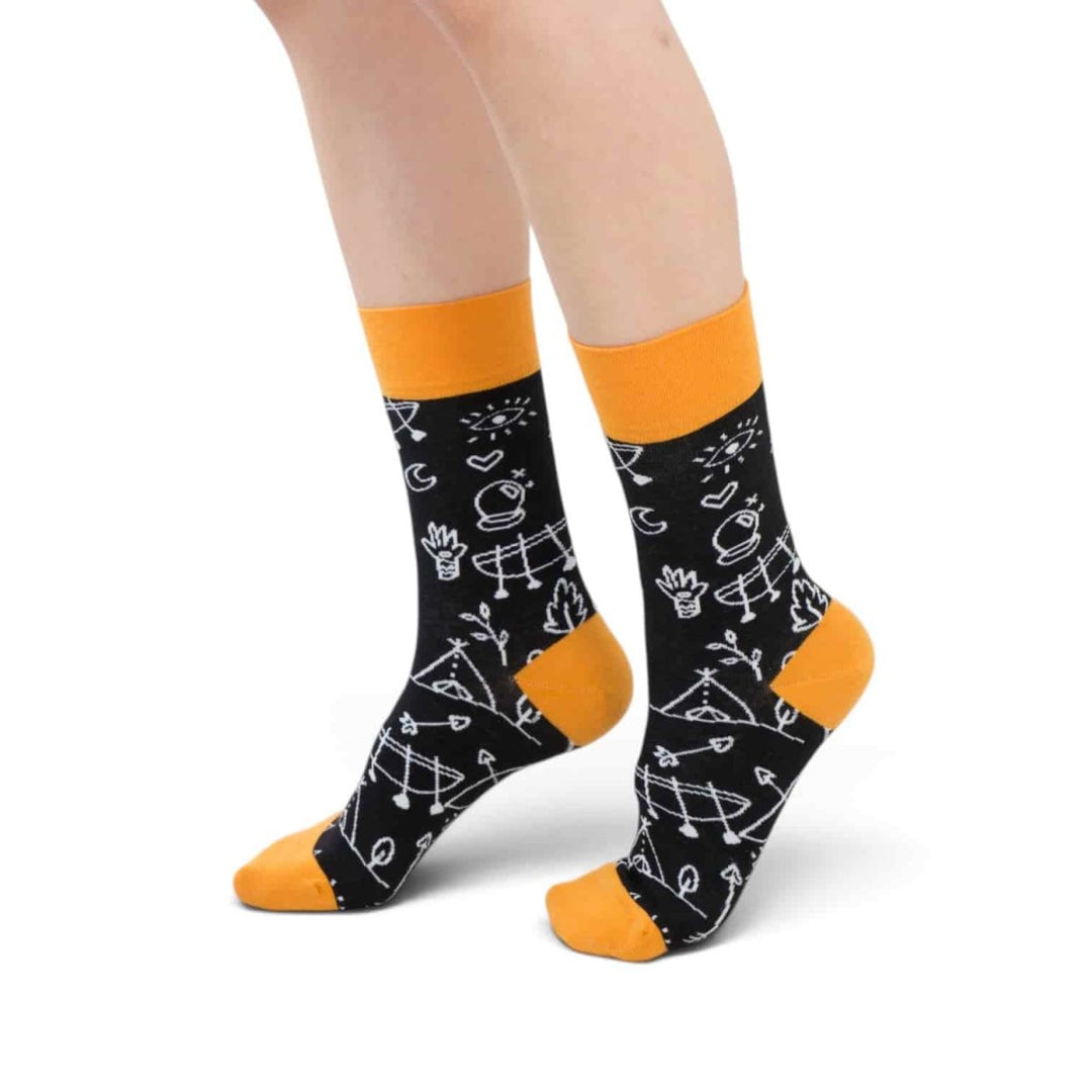 Mystic Charm Organic Cotton Socks -Pair Socks