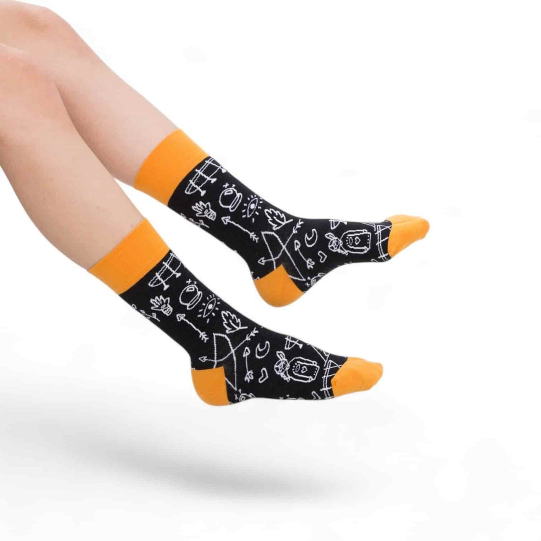 Mystic Charm Organic Cotton Socks -Pair Socks