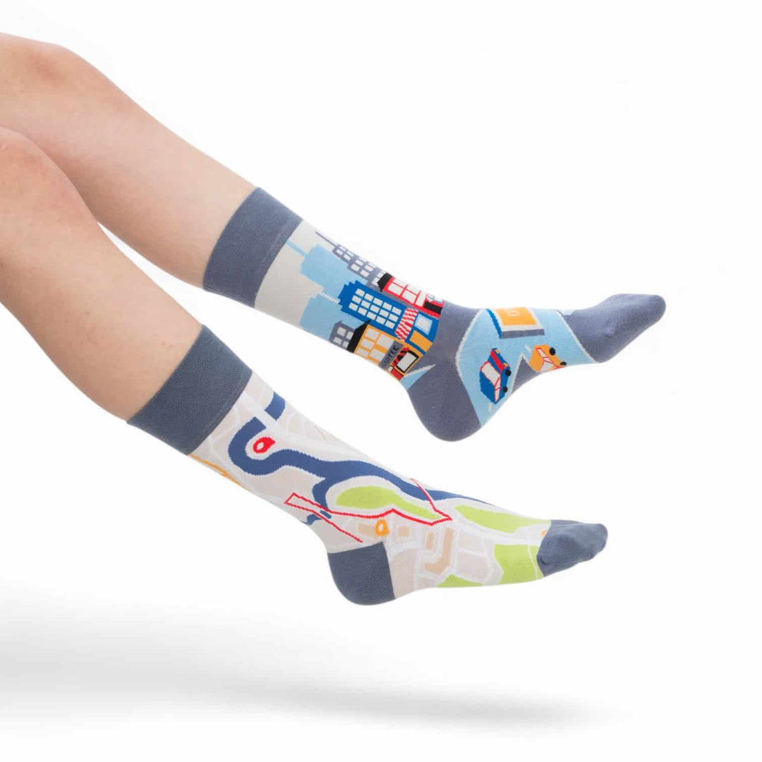 City Explorer Organic Cotton Socks