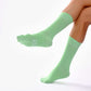 Mint Green Twin Cotton Socks