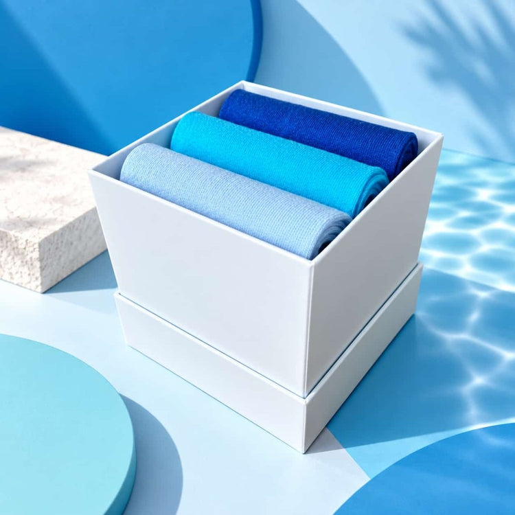 Ocean Days — 3-Pair Sock Gift Box -Bundle