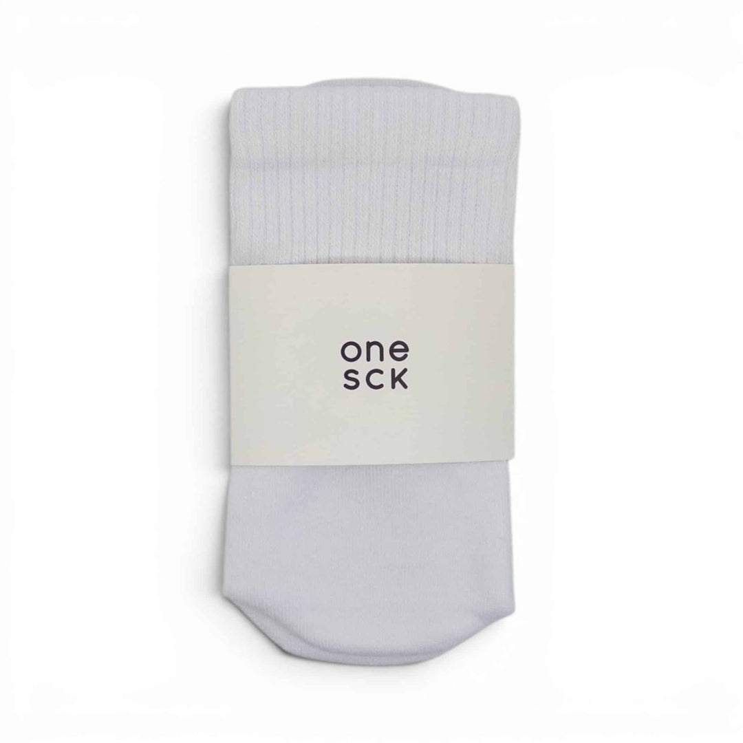 Off White Ribbed Soft Touch Cotton Socks -Pair Socks