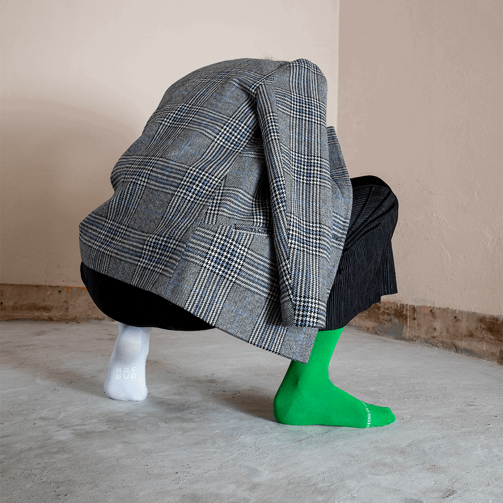 Off White Single Sock -Single Socks