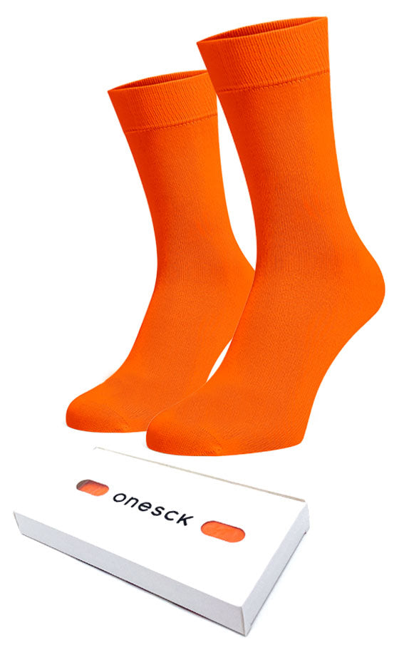 Twin Orange Socks