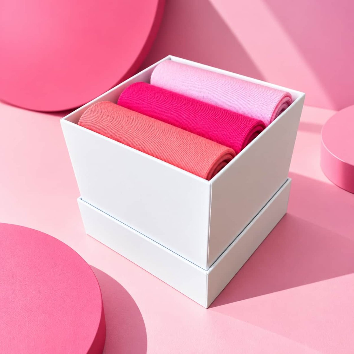 Pink Bliss – 3 Pair Sock Gift Box -Bundle