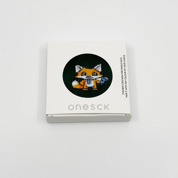 Pop star Fox Single Cotton Sock - Single Socks