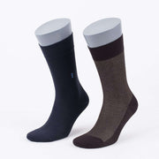 Premium Bamboo Crew Socks Gift Box for Men - 8 Pairs | Classic Dress & Office Socks - Bamboo Socks