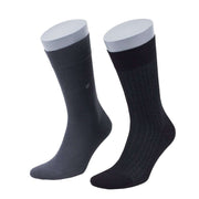 Premium Bamboo Crew Socks Gift Box for Men - 8 Pairs | Classic Dress & Office Socks - Bamboo Socks