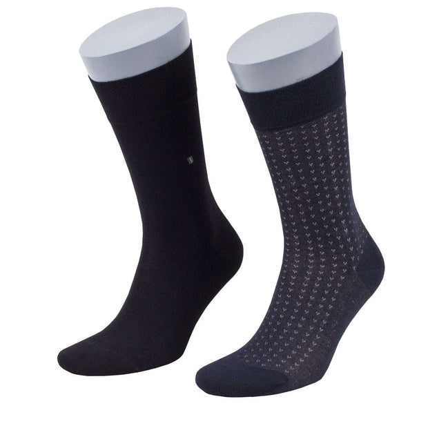 Premium Bamboo Crew Socks Gift Box for Men - 8 Pairs | Classic Dress & Office Socks - Bamboo Socks