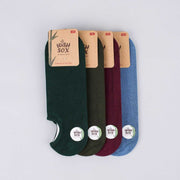 Premium Bamboo Men’s Sneaker Socks – 4 Pack - Bamboo Socks