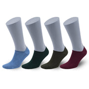 Premium Bamboo Men’s Sneaker Socks – 4 Pack - Bamboo Socks