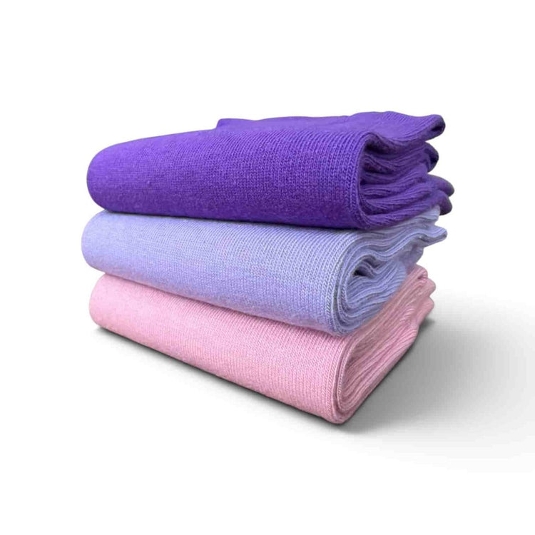 Purple Haze — 3-Pair Sock Gift Box -Bundle