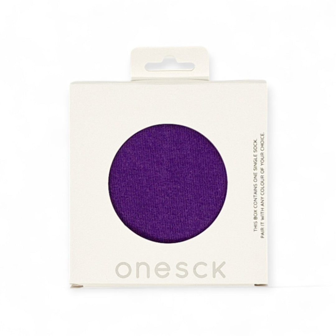 Purple Single Sock -Single Socks