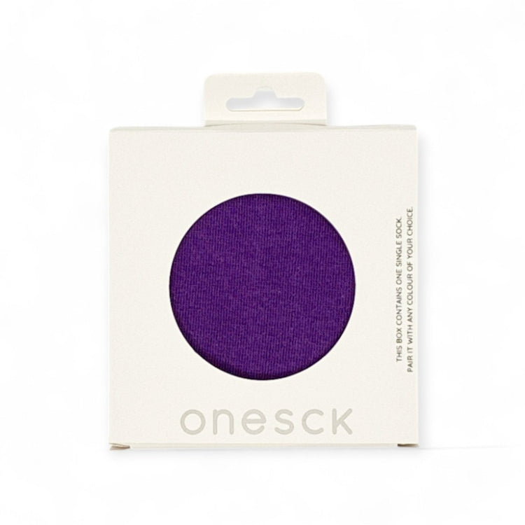Purple Single Sock -Single Socks