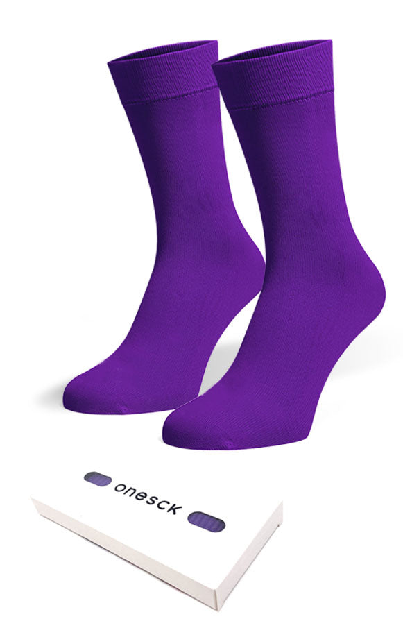 Purple Twin Socks