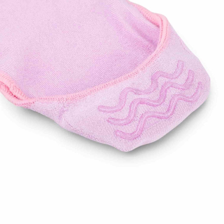 Rich 80% Bamboo Women's Non-Slip No-Show Socks – 5 Pack -Pair Socks