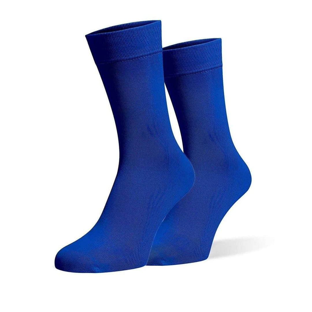 Royal Blue Cotton Socks -Pair Socks