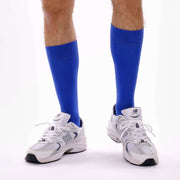Royal Blue Organic Cotton Crew Socks - Twin Socks