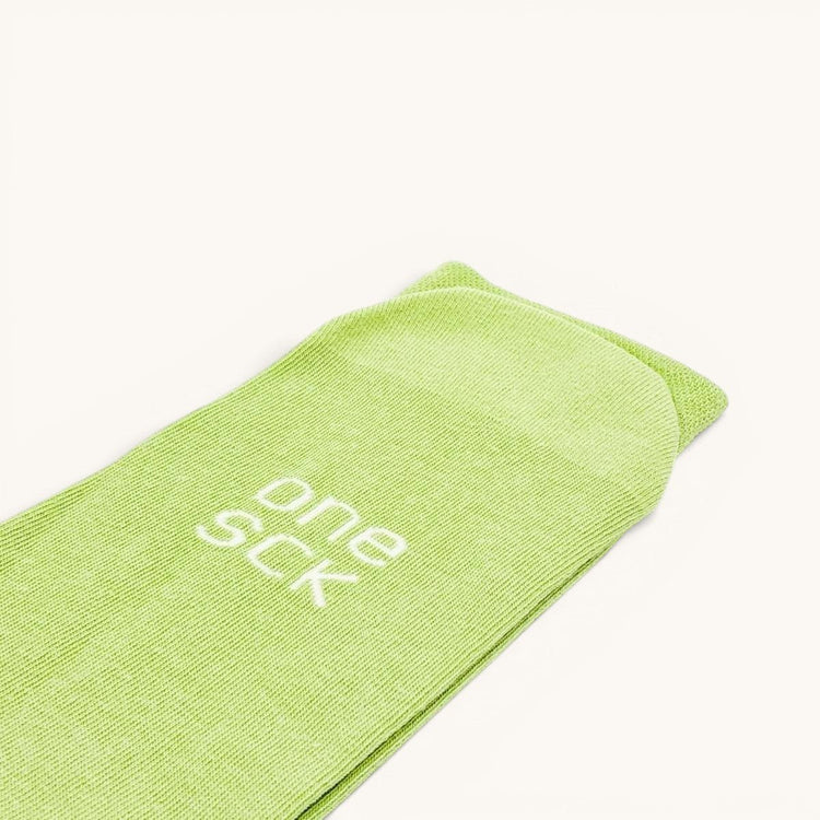 Sage Green Cotton Socks -Pair Socks