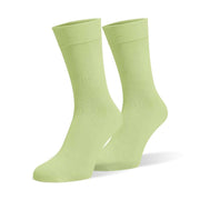 Sage Green Organic Cotton Crew Socks - Twin Socks