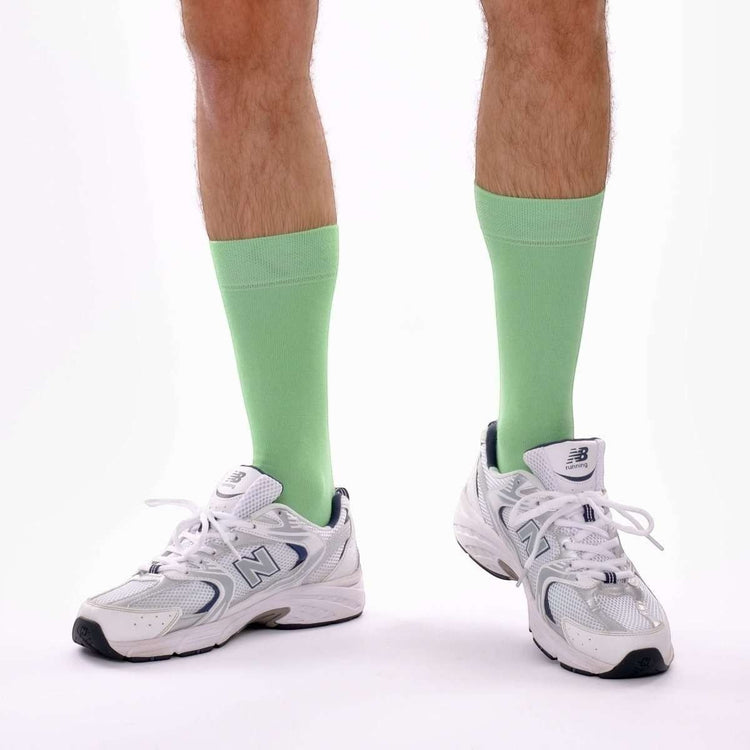 Seafoam Green Cotton Socks -Pair Socks