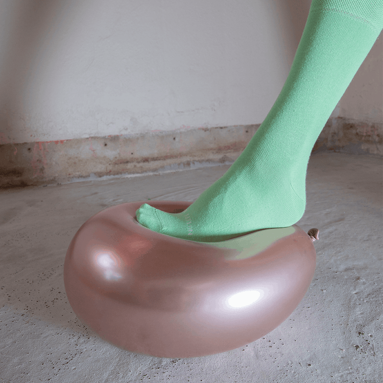 Seafoam Green Single Sock -Single Socks
