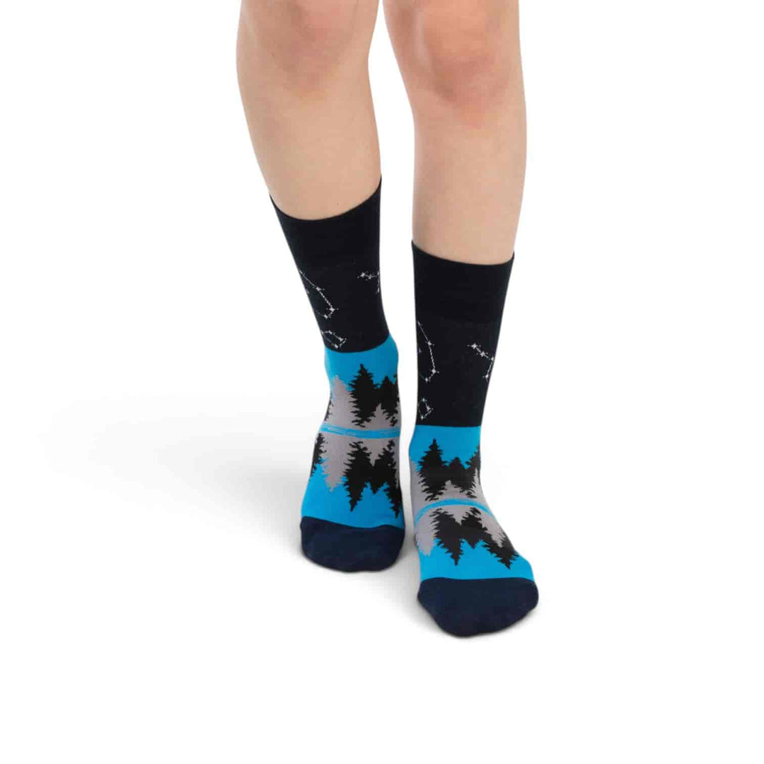 Sky on the Lake Organic Cotton Socks