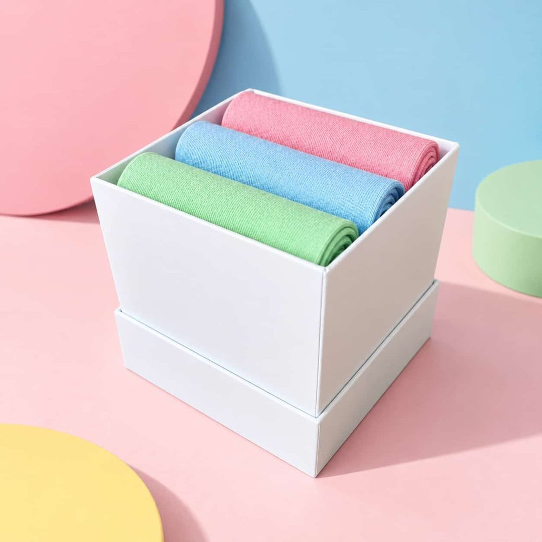 Soft Days — 3-Pair Sock Gift Box -Bundle