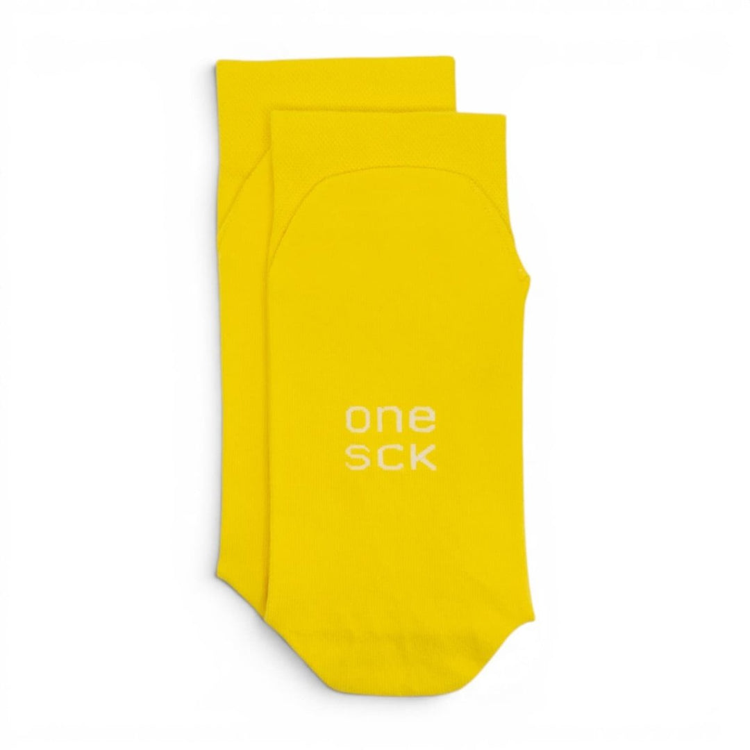Sun Yellow Cotton Socks -Pair Socks