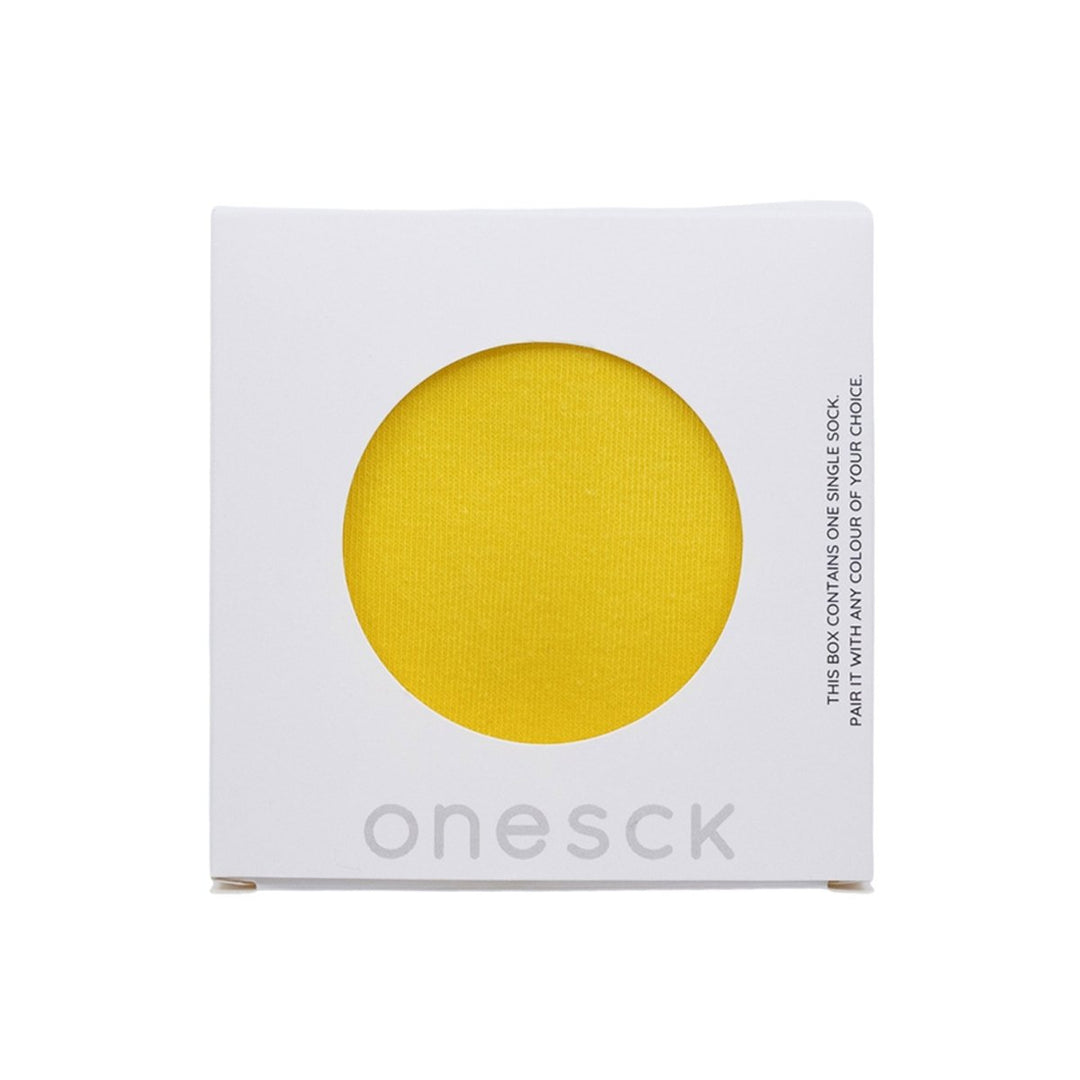 Sun Yellow Single Sock -Single Socks