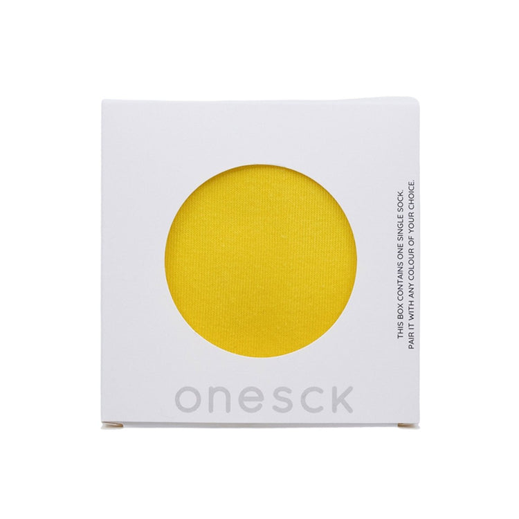 Sun Yellow Single Sock -Single Socks