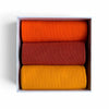 Sunset Love — 3-Pair Sock Gift Box