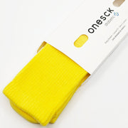 Yellow Cotton Crew Ribbed Diabetic Socks - Twin Socks