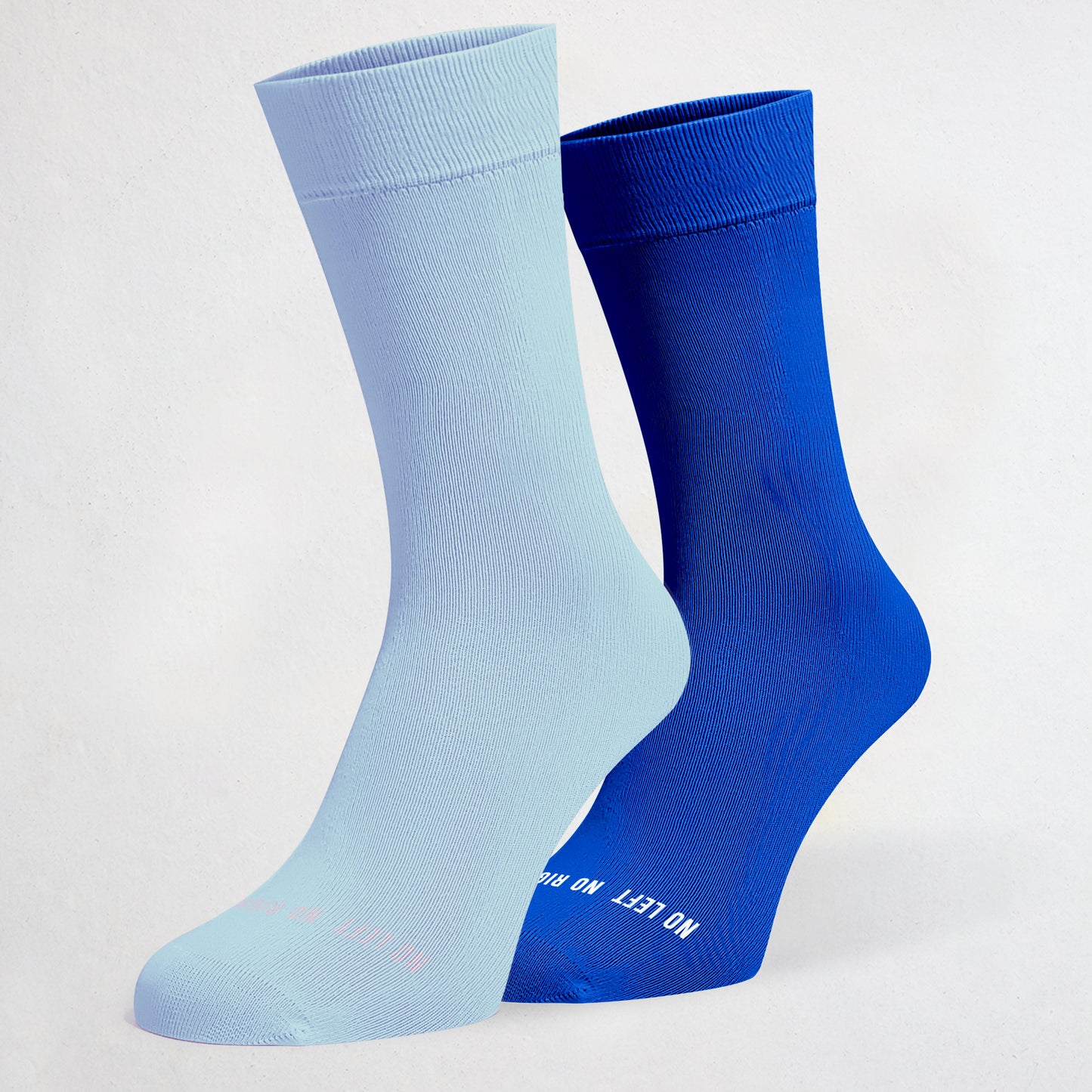 Baby Blue & Royal Blue Odd Socks
