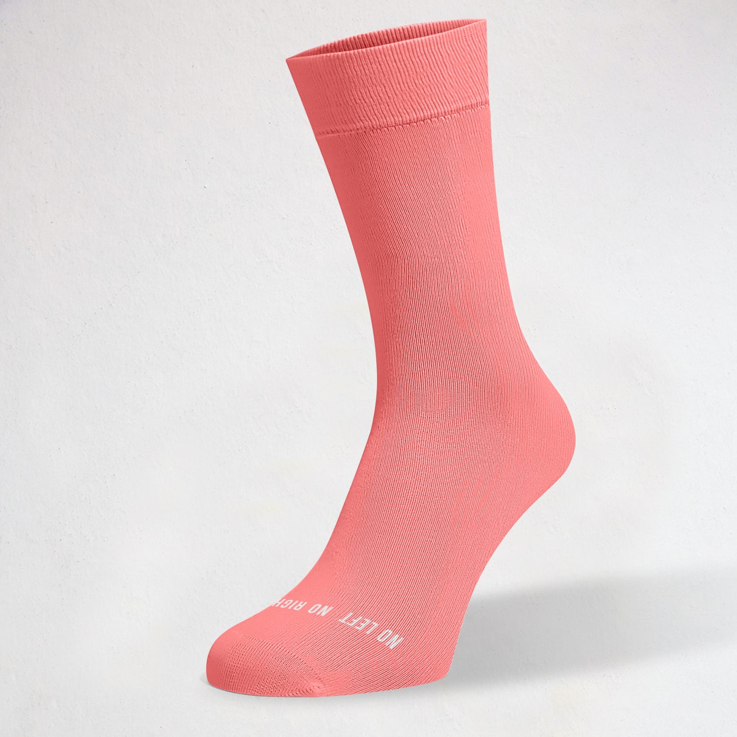 Coral Pink Single Sock