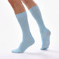 Twin Baby Blue Socks