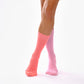 Coral Pink & Candy Pink Odd Socks