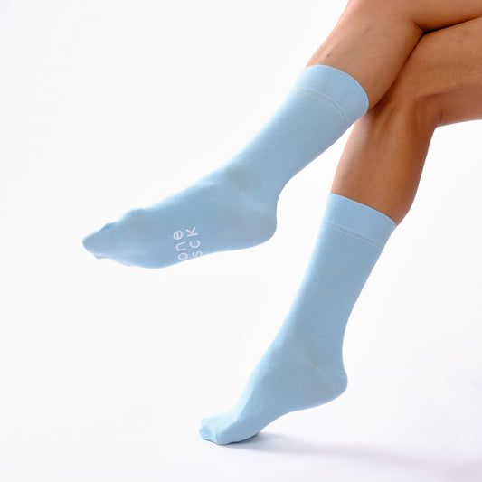 Twin Baby Blue Socks